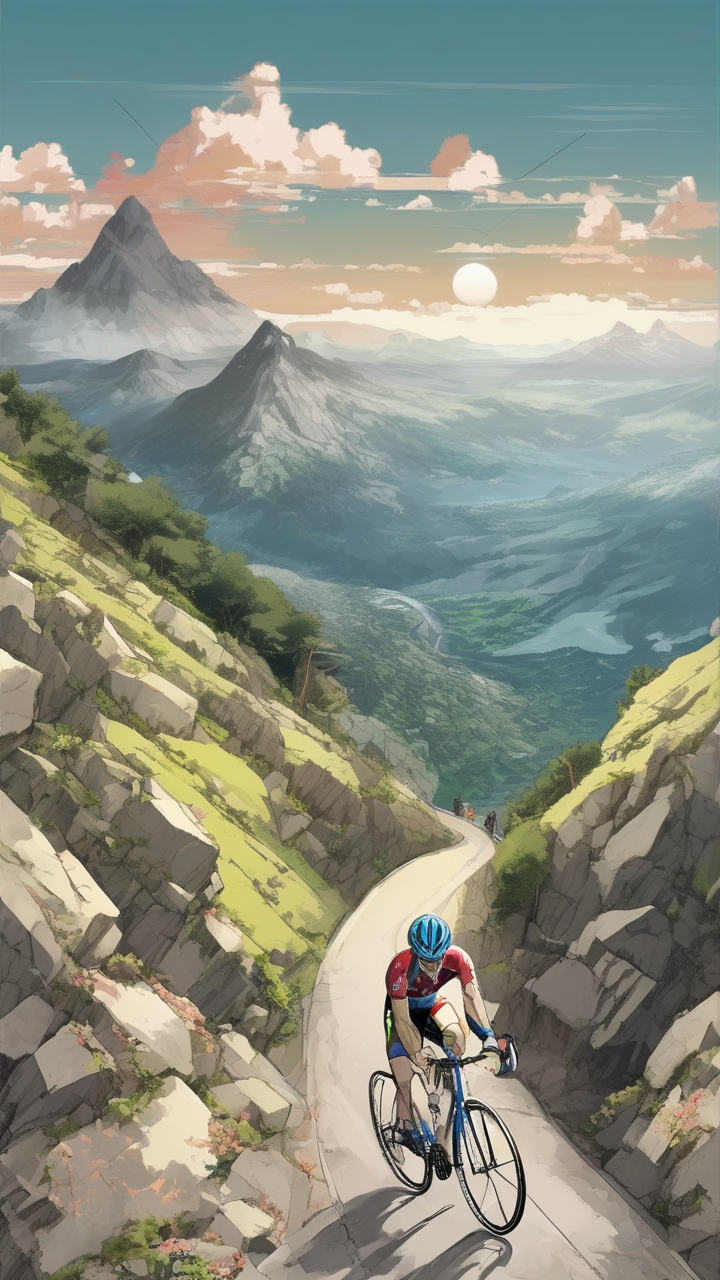 Cycling Mountain Stage