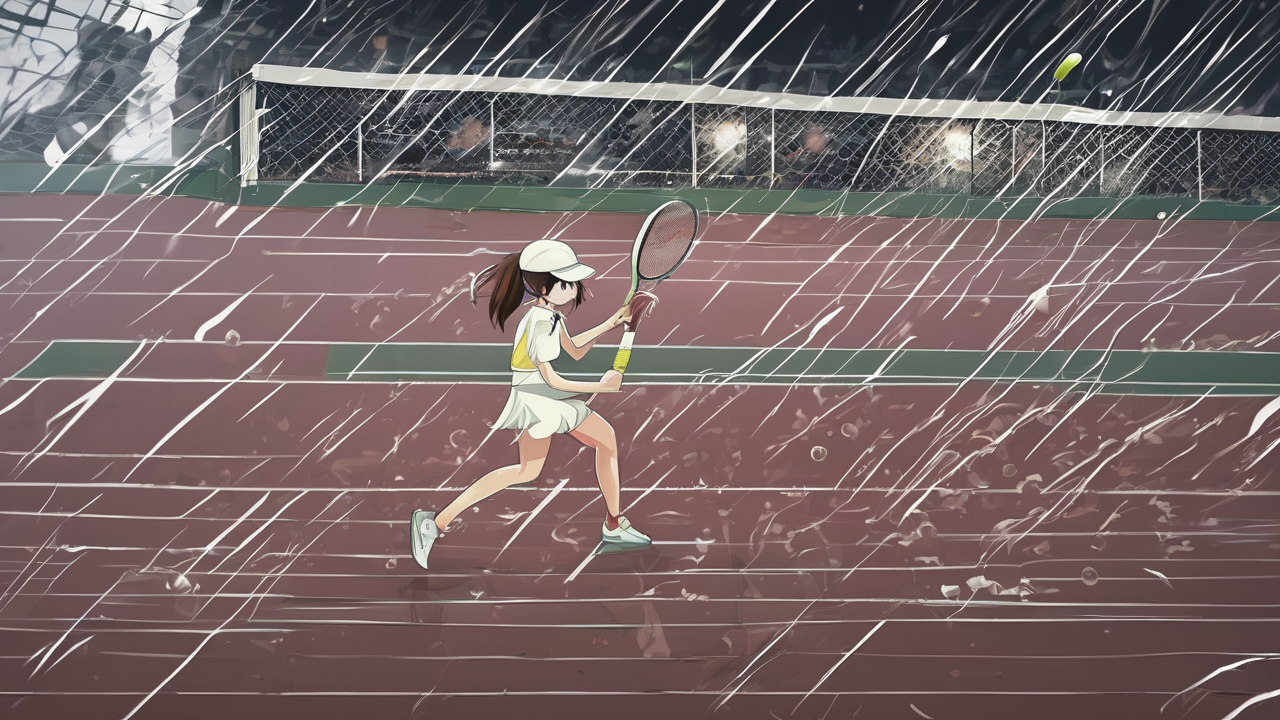 Tennis Match Rain