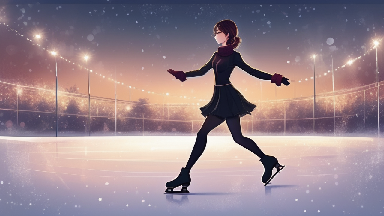 Ice Skating Night Rink