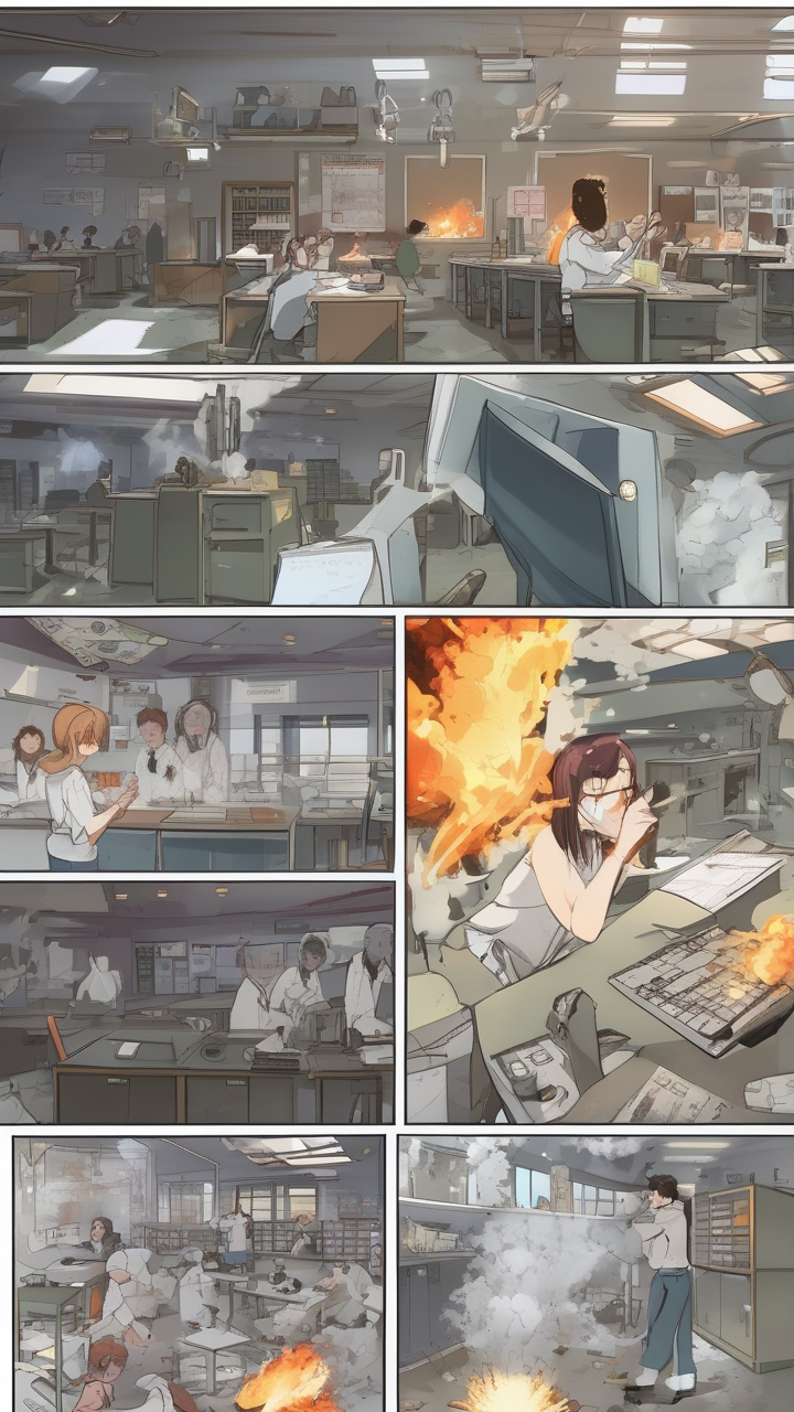 Science Lab Explosion