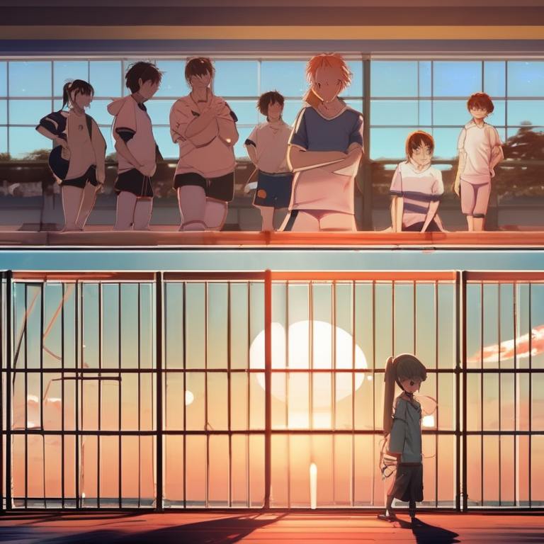 Sports Club Practice Sunset