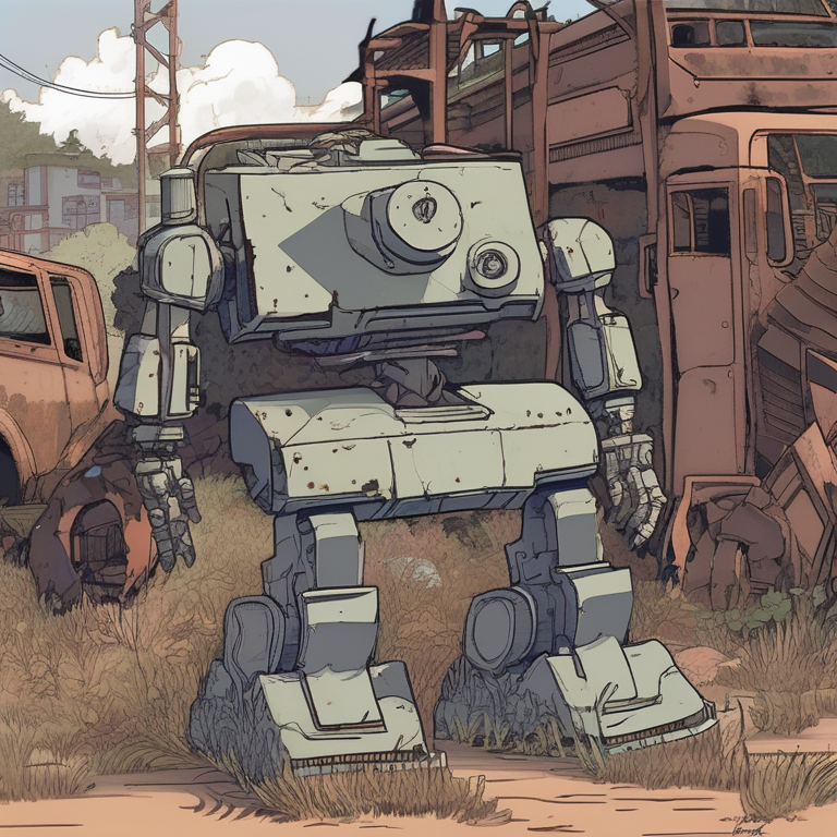 Rust Belt Robot Graveyard