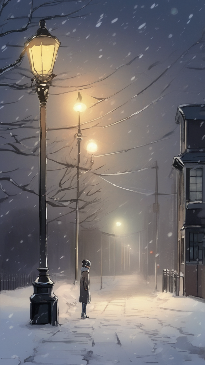 Midnight Snow Silence