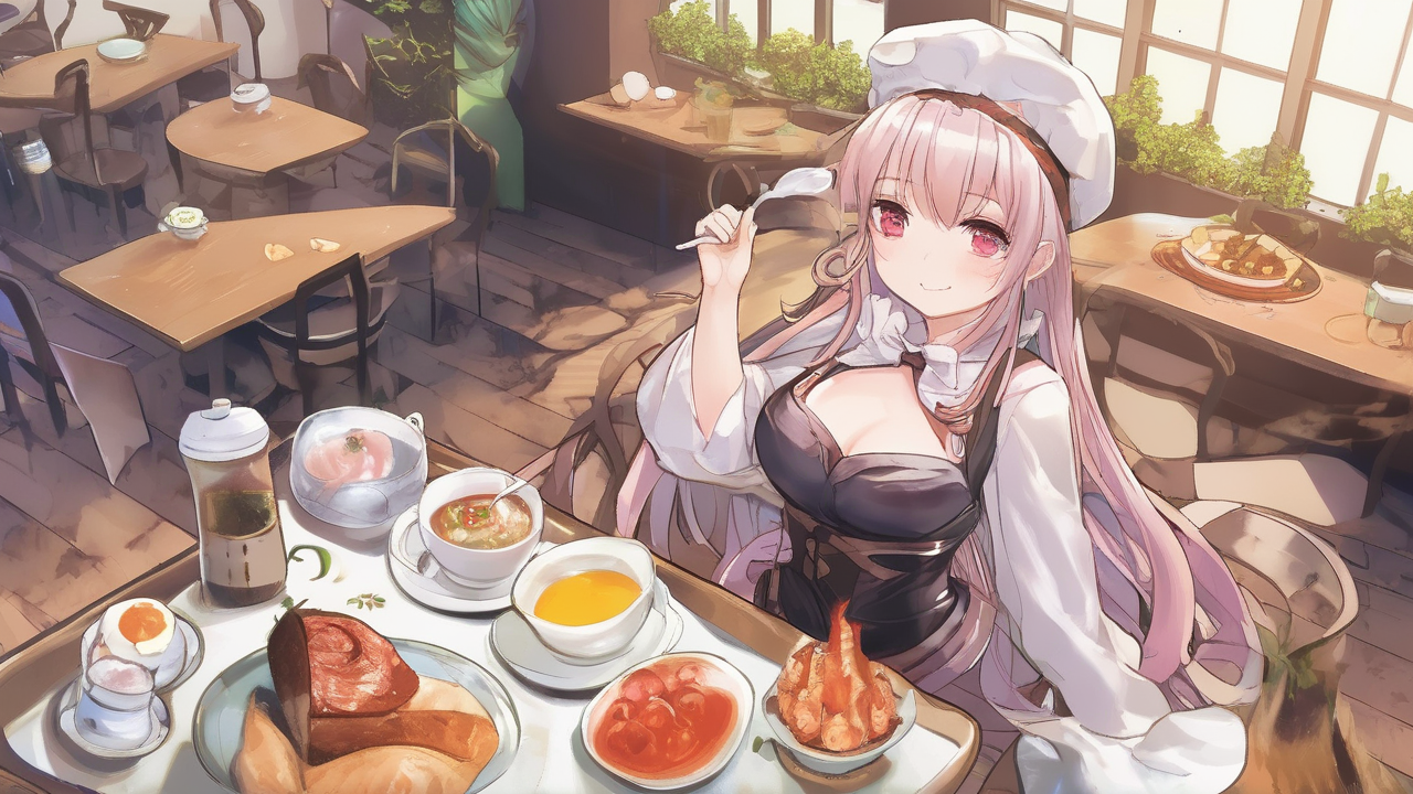 Anime Café Magical Menu