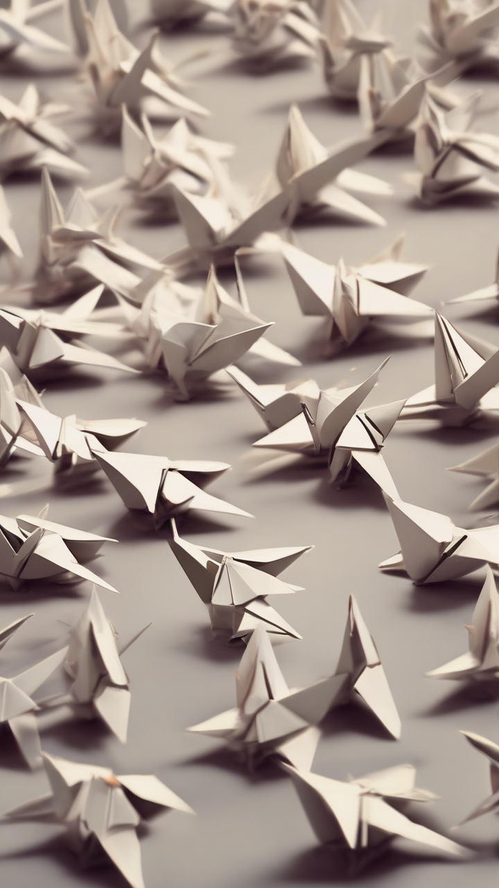 Paper Crane Army March