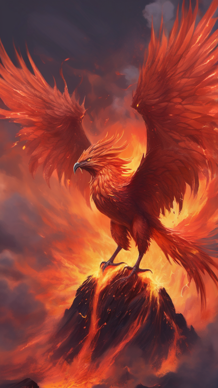 Phoenix Flight Volcano