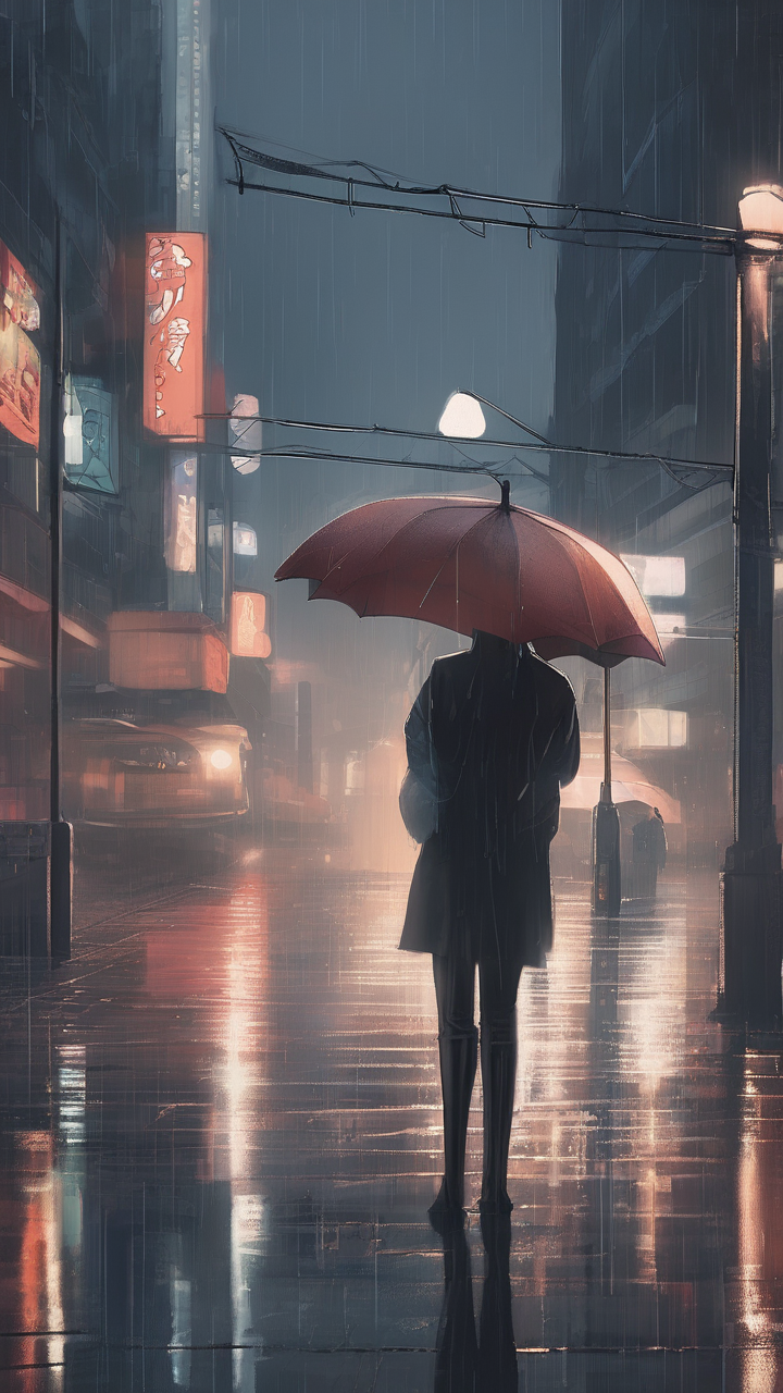 Standing in the Rain Alone