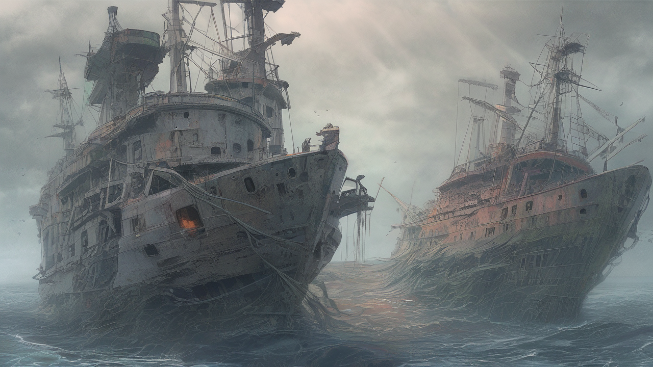 Ship Graveyard Ghost Crew