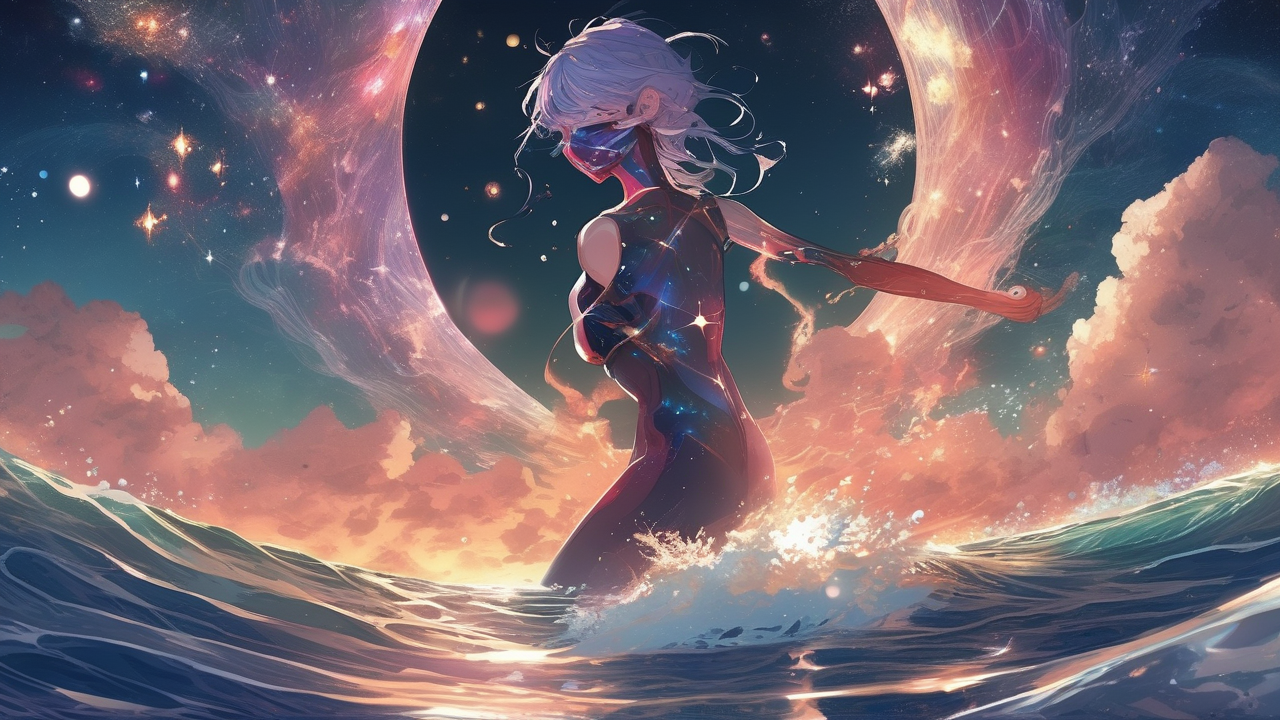 Ocean Of Stars Swimming