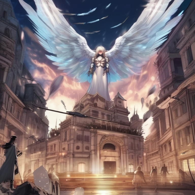 Angel Feather Storm City