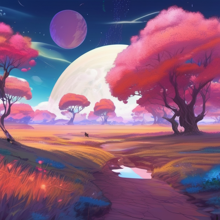 Dreaming Planet Surface