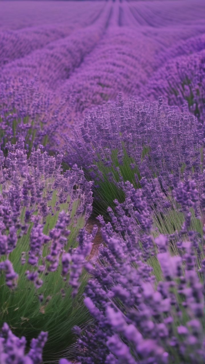 Lavender field wallpaper