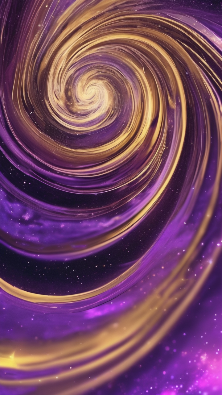 Galaxy swirl wallpaper