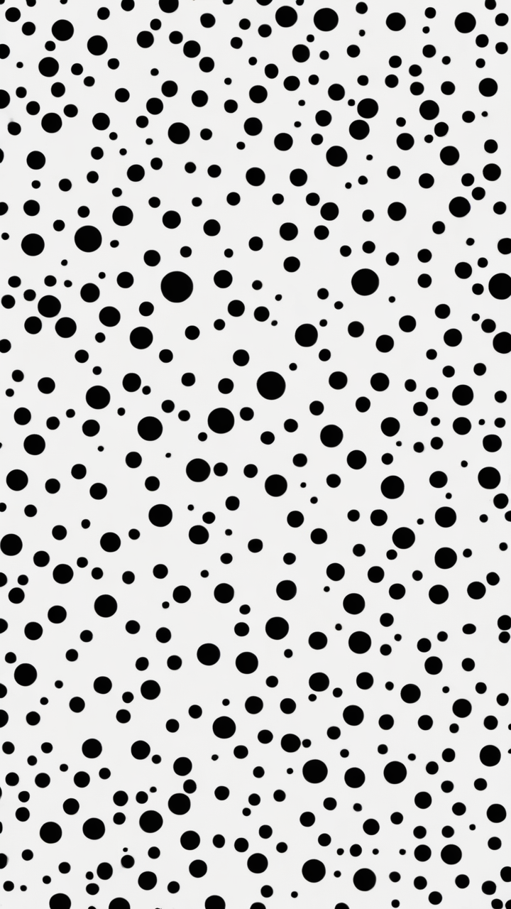 Minimalist black dot wallpaper