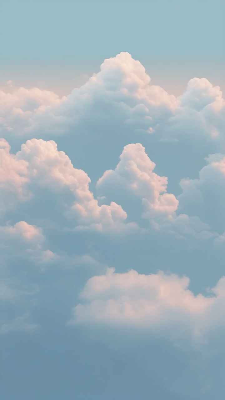 Minimalist cloud wallpaper