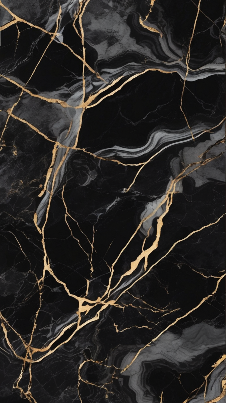 Black marble luxury wallpaper