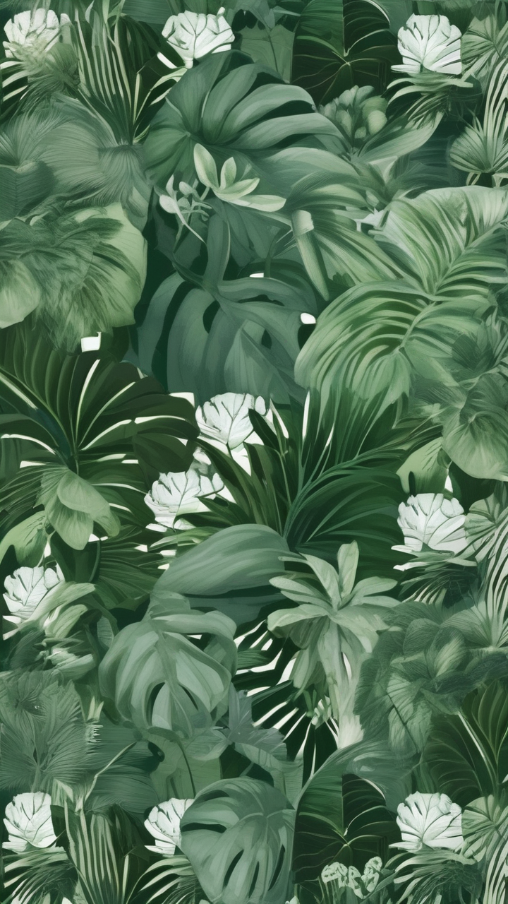 Botanical garden wallpaper