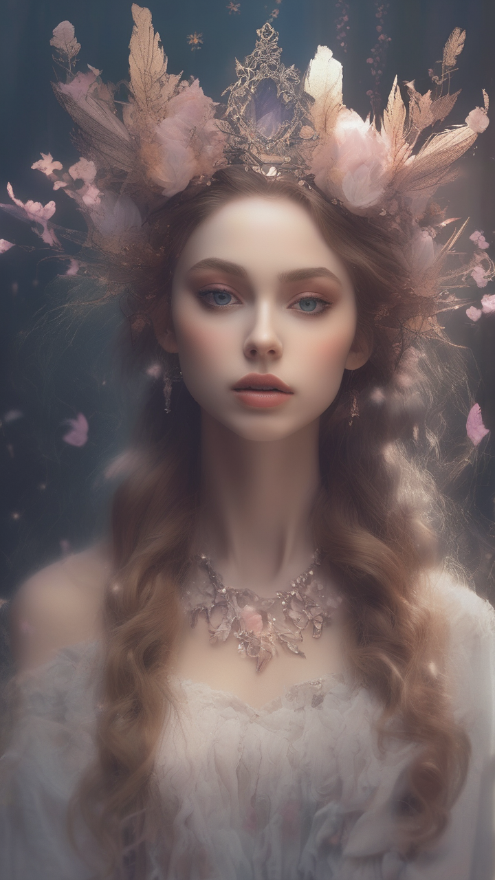 Fairy queen portrait wallpaper
