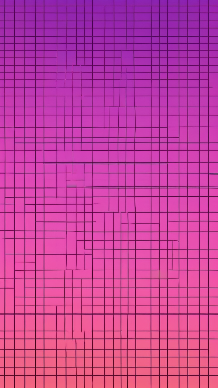 Vaporwave grid sunset wallpaper