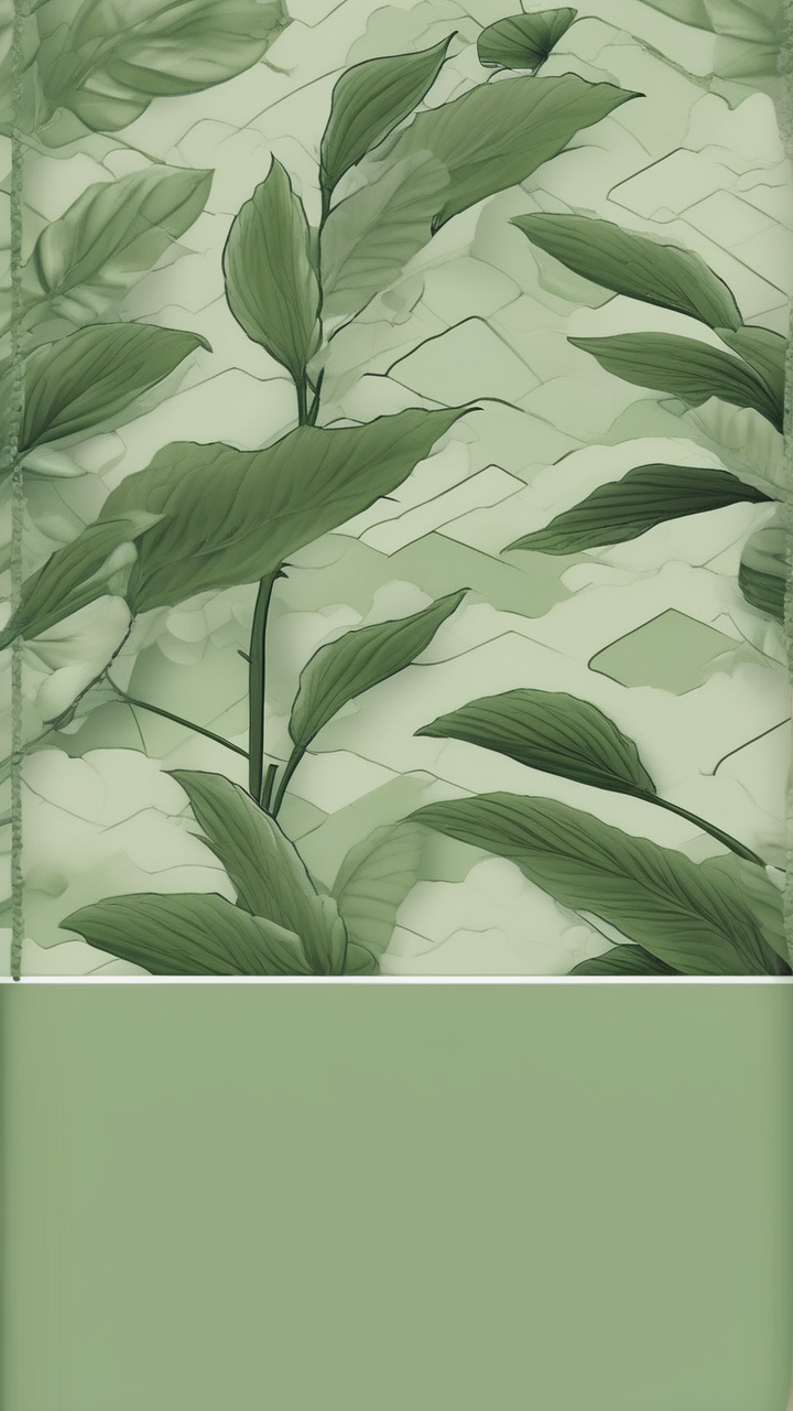 Matcha green aesthetic wallpaper