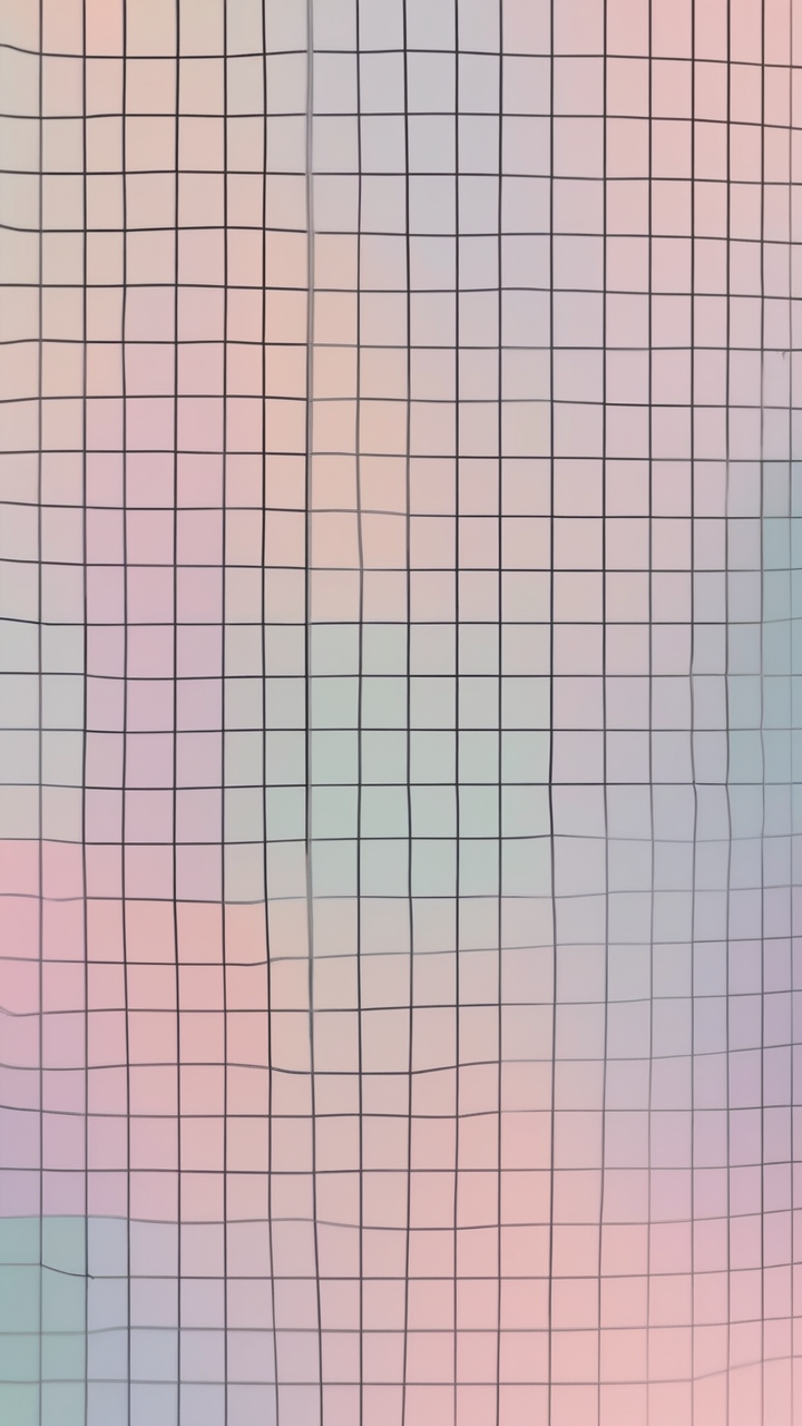 Aesthetic pastel grid phone wallpaper